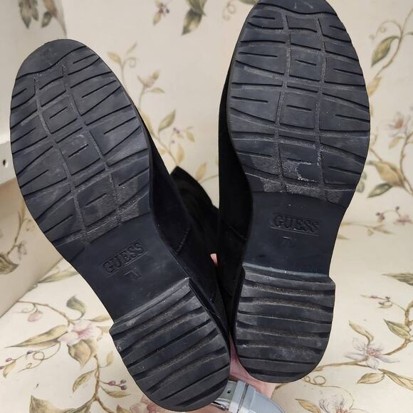 Guess knee high suede pull on riding boots 7 - Picture 5 of 8